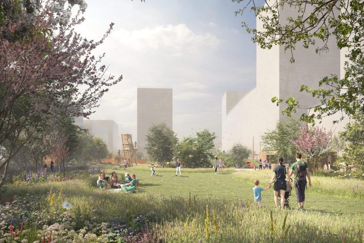 Peel L&P is creating new green space and public realm at Liverpool Waters