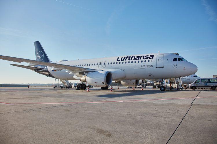 Lufthansa operates the Liverpool routes using Airbus A320 aircraft. Picture courtesy of Lufthansa