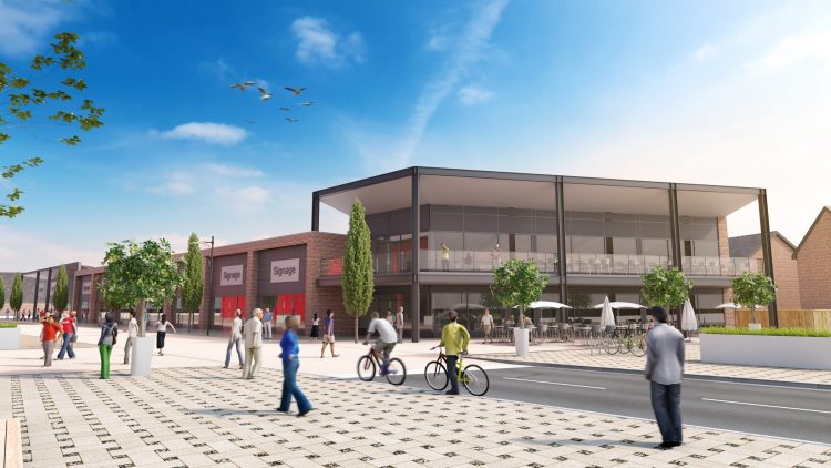 Priority Space is to build a new retail development next to Liverpool FC in Anfield